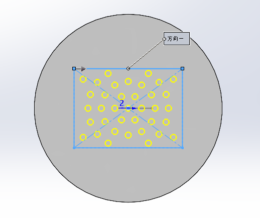 SolidWorks填充阵列时边界对填充结果有哪些影响？